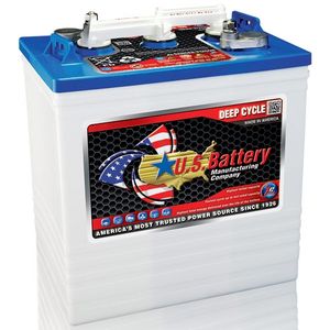 US 145 Deep Cycle Monobloc Battery 6V 251Ah Also Known As: PB6244, GC-145 10014, T-145, CR-245, 3H, GC2H US145
